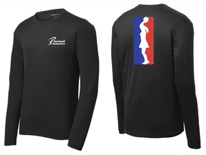 NNL Logo Netball Tshirt - Sporttek Long Sleeve